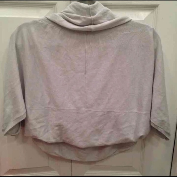 BCBGMAXAZRIA gray grey shrug - Picture 2 of 4